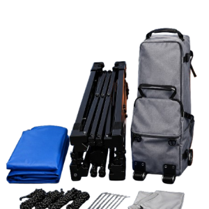Pack tonnelle pliable 3x3 m + accessoires